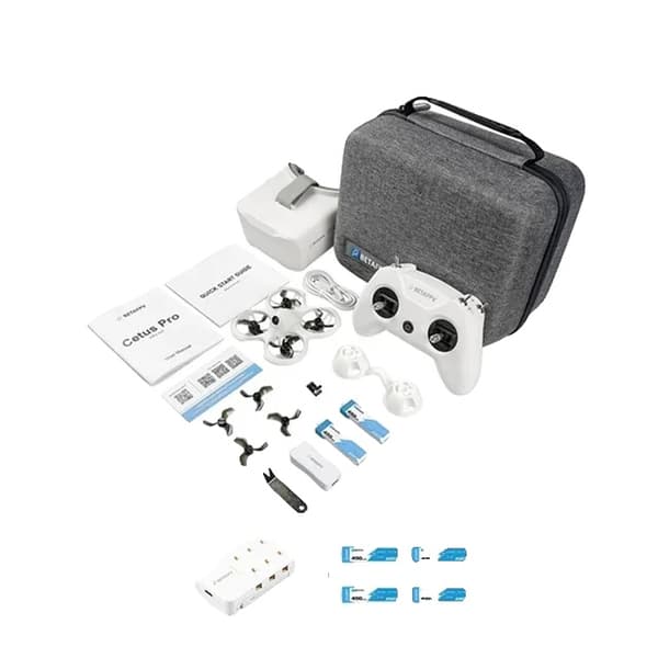 Cetus FPV Kit, 300mAh batteri, letvægts på 35g, inkluderet fjernbetjening,Cetus Pro 6B 1C A