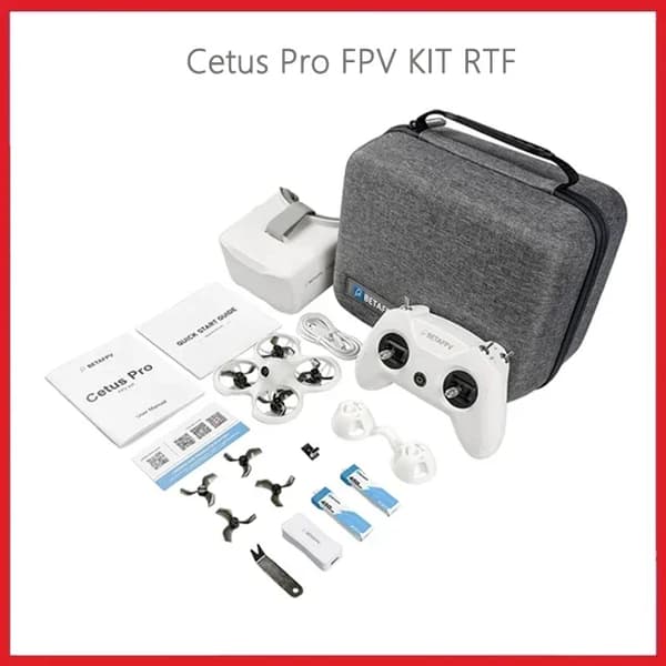 Cetus FPV Kit, 300mAh Batteri, Lättviktsdesign på 35g, Inkluderad Fjärrkontroll,Cetus Pro 2B