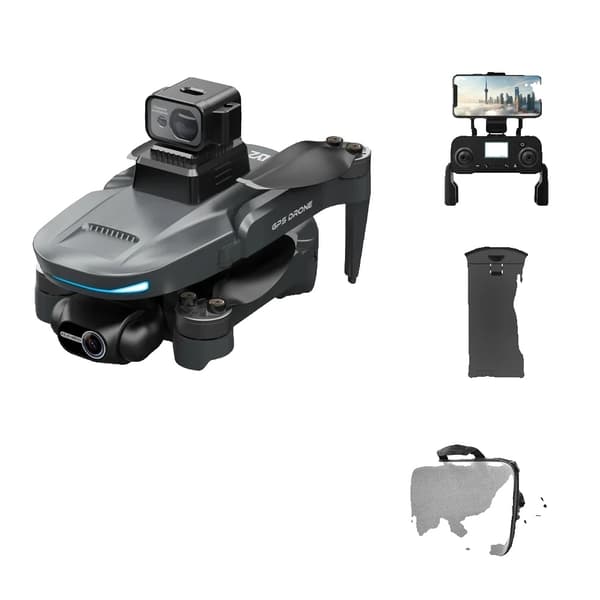 L200 PRO MAX Drone, 4K Dual Kamera, 25-minutters flyvetid,BK 4K OAS 1B