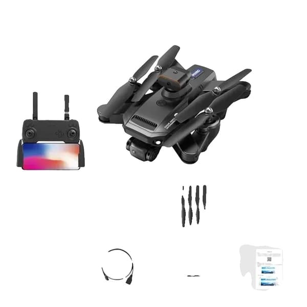 P9 Drone, 1080p HD -video, 15 minuutin lentoaika,Musta-4K-1B