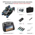 Pikkukuva 2 / 2: GPS-kameradrooni, 4K HD -videotallennus, 40 minuutin lentoaika,BK OAS GPS 2B