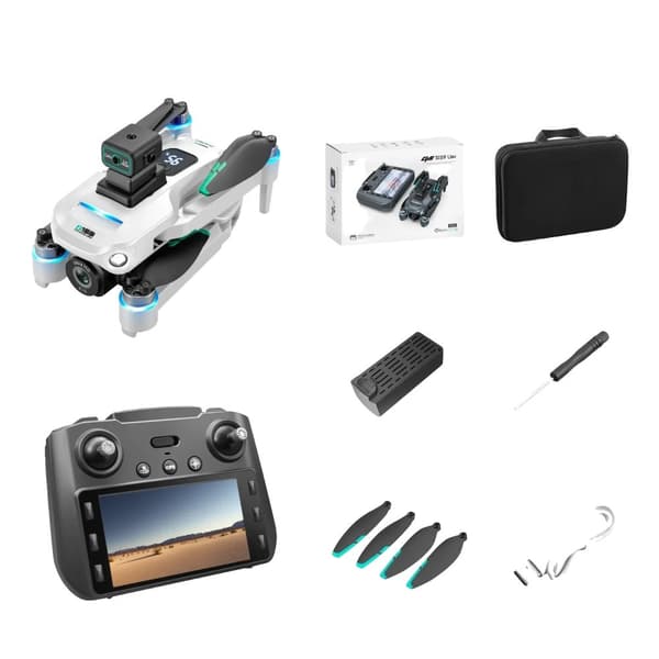 GPS Kamera Drone, 4K HD Videooptagelse, 40 minutters flyvetid,WH OAS GPS 3B