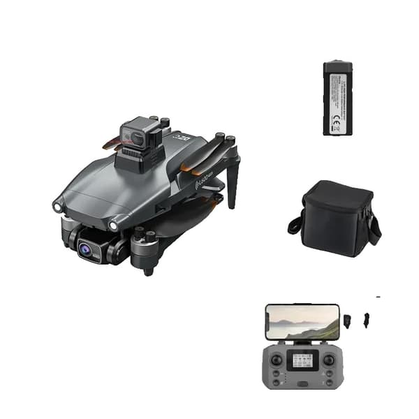 Drone, 4K HD -kamera, 3-akselinen gimbaali, 28 minuutin lentoaika,OAS-1Batt-Laukku