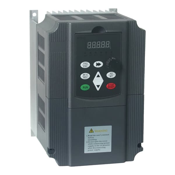 Frekvensomformer 220V til 380V, 0,75KW til 11KW Output, Avanceret Beskyttelse,2,2KW, 1 fase 220V, 3 fase 380V 7.5KW