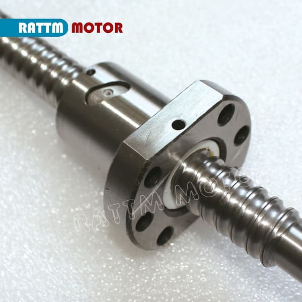 CNC Lineær Guide Skinne og Kugleskrue Sæt, Præcisionsskrue Diameter 16mm, Fleksibel Kobling, Robust Lagerstål