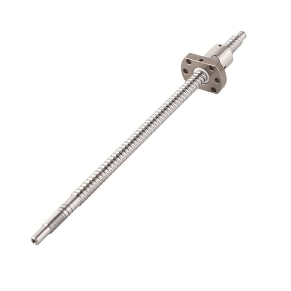 Anti Backlash Ballscrew, 300 mm længde, rullet design, egnet til CNC-applikationer