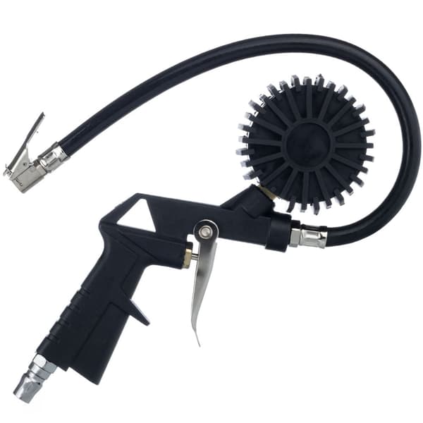 Luftpistol med trykmåler 0 - 16 bar (0-230 PSI)