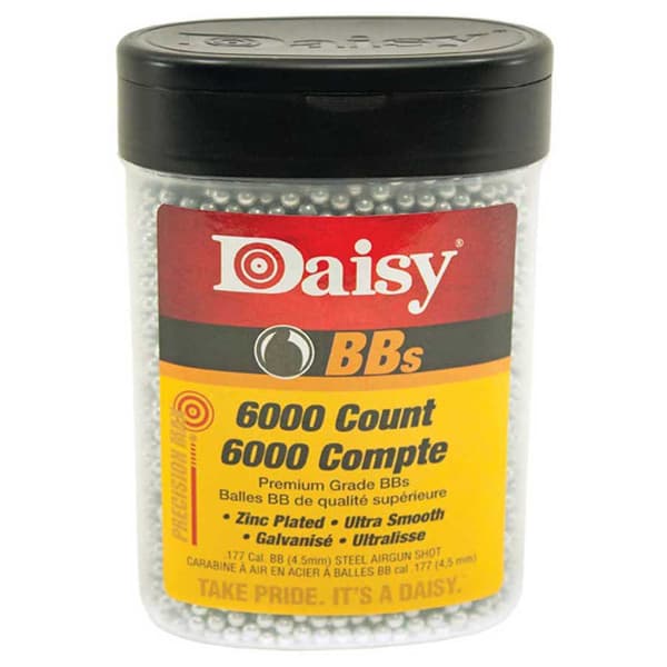 Daisy Pellets Count Bb 6000 Enheder Grå 4.5 mm
