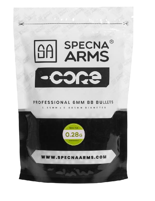 ASG pellets 0,28g bio 1000 stk Specna Arms Core