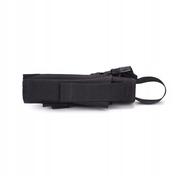 UNIVERSAL ASG PISTOLHOLSTER MED MAGASINLADERE IWB OWB SORT