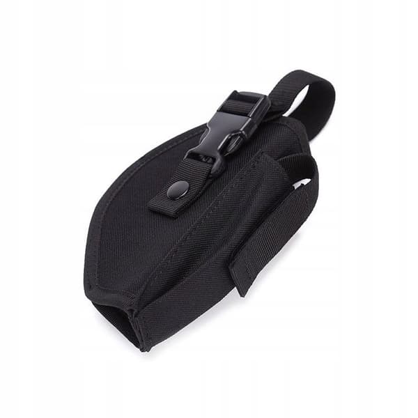 UNIVERSAL ASG PISTOLHOLSTER MED MAGASINLADERE IWB OWB SORT