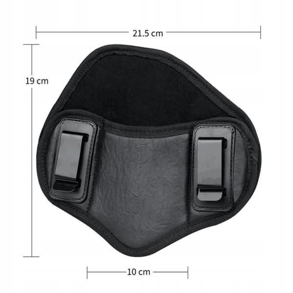 Pistoolin kotelo ASG UNIVERSAL IWB sisäpiippuinen Glock 9mm 38 357 ruskea