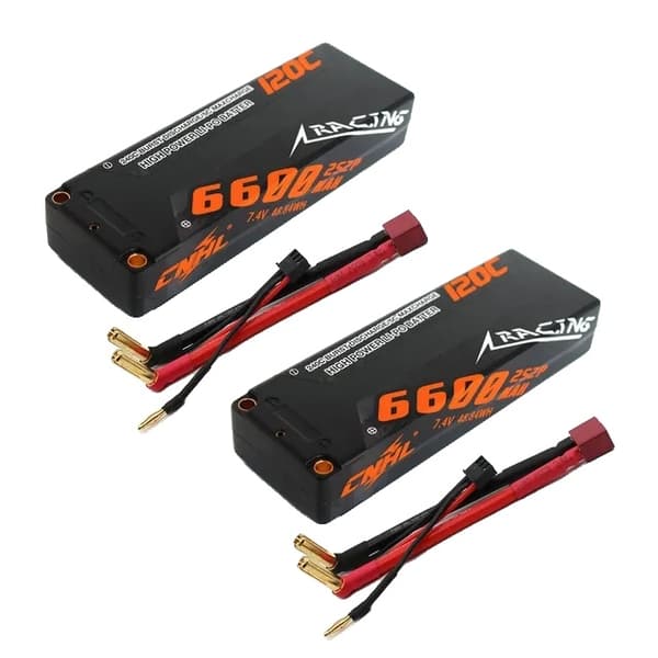 Lipo-akku, suuri kapasiteetti, 120C purkuvirta, 2S 8000mAh T 2kpl