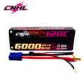 Miniatyrbillede 2 af 2: Lipo batteri, 6000mAh kapacitet, 120C afladningshastighed, 4S 6000mah 120C EC5