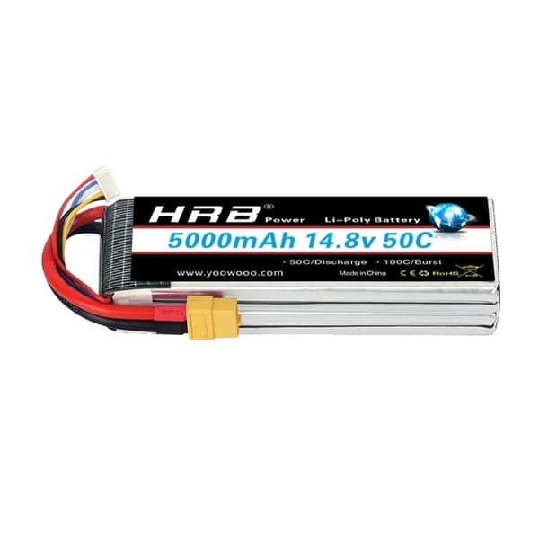 RC Lipo batteri, 14,8v, Høj kapacitet, 14,8v 5000mah 50c 14.8v 5000mah 50c