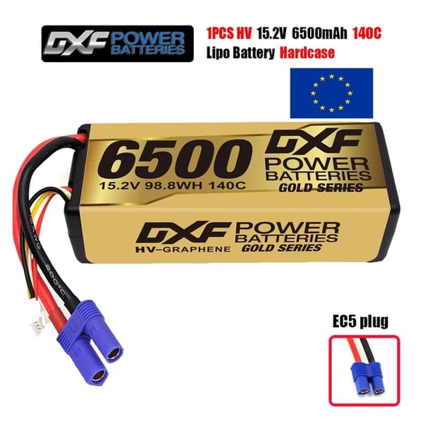Lipo-akku RC Arramaan, suuri kapasiteetti, useita jännitevaihtoehtoja, 1PC4S9200DH130CXT90