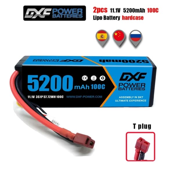 Lipo-akku RC Arramaan, suuri kapasiteetti, useita jännitevaihtoehtoja, 1PC4S9200DH130CXT90