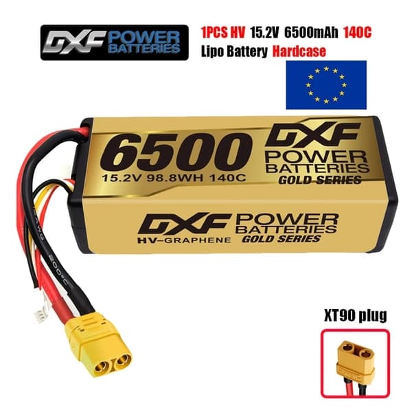 Lipo-akku RC Arramaan, suuri kapasiteetti, useita jännitevaihtoehtoja, 1PC4S9200DH130CXT90