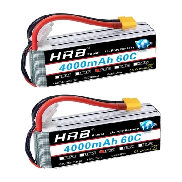 Lipo-akku, suuri kapasiteetti, useita jännitevaihtoehtoja, 3S 1300mAh XT60-2PC