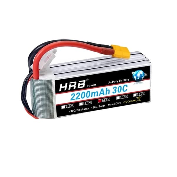 Lipo-akku, suuri kapasiteetti, useita jännitevaihtoehtoja, 3S 1300mAh XT60-2PC