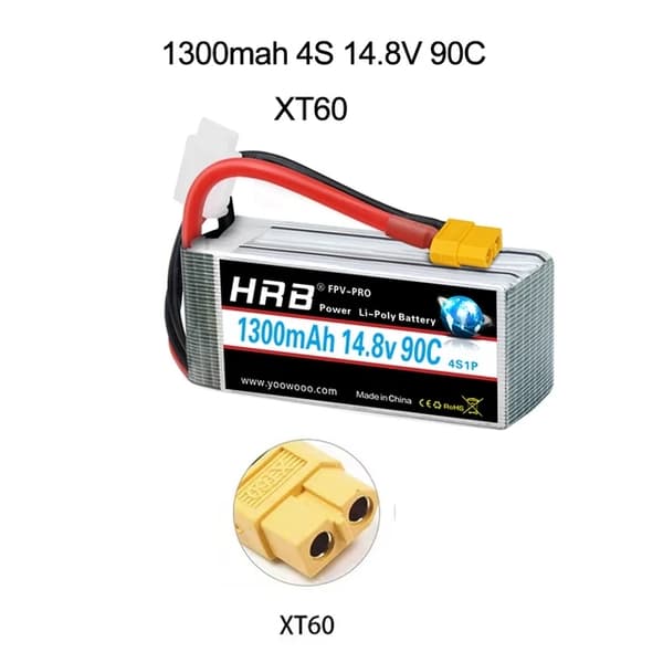 RC Lipo Batteri, Forskellige Spændingsmuligheder, Høj Kapacitetsområde, 3S 6000mah 50C T