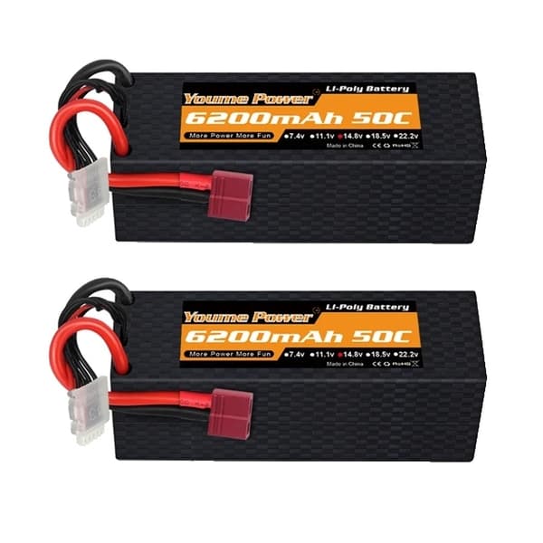 Lipo Batteri, Høj Kapacitet, Flere Størrelser, 6S 3300mah 50C T