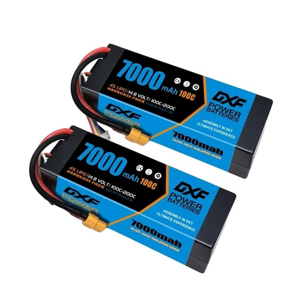 RC Bil Batteri, Høj Kapacitet, Hardcase, 2PCS4S8400HARDEC5