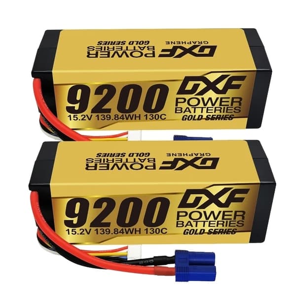 RC Bil Batteri, Høj Kapacitet, Hardcase, 2PCS4S8400HARDEC5