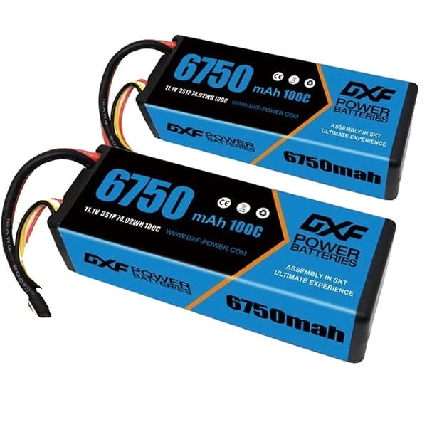 RC Bil Batteri, Høj Kapacitet, Hardcase, 2PCS4S8400HARDEC5