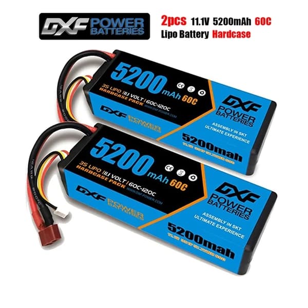 Lipo-batteri til RC-bil, 14,8V 10000mAh kapacitet, kompatibel med forskellige spændinger., 1PCS4S7000100CXT90