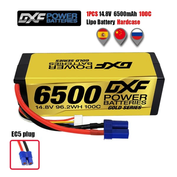 Lipo-akku, 148V 8400mAh kapasiteetti, yhteensopiva erilaisten RC-autojen kanssa., 1PCS4S7000100CXT90