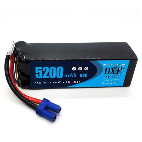 Lipo-akku, 148V 8400mAh kapasiteetti, yhteensopiva erilaisten RC-autojen kanssa., 1PCS4S7000100CXT90