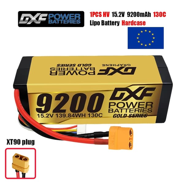 Lipo-akku, 148V 8400mAh kapasiteetti, yhteensopiva erilaisten RC-autojen kanssa., 1PCS4S7000100CXT90