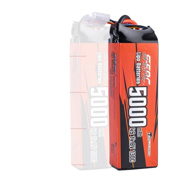 5000mAh 4S Lipo-akku, 14.8V jännite, purkausnopeudet 70C/100C/130C,5000-4S-100C-EC5 5000-4S-130C-EC5