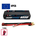 Miniatyrbillede 2 af 2: DXF Lipo-batteri, 8000mAh kapacitet, 7.6V spænding,4PCS2S8000130CT5MM