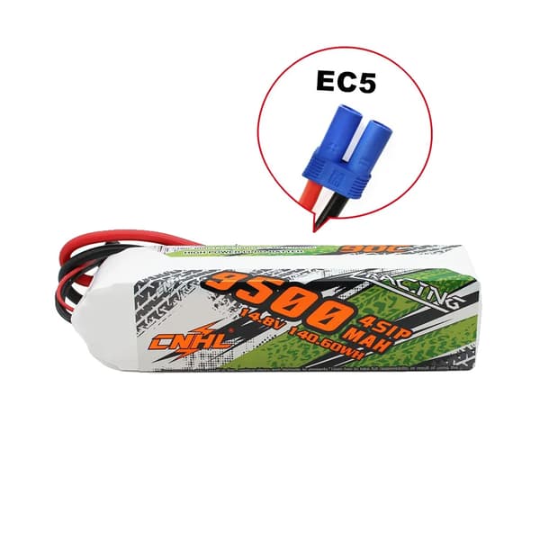 RC Lipo -akku, suuri kapasiteetti, useita liitäntävaihtoehtoja,4S 9500mah 90C EC5