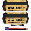 Miniatyrbillede 2 af 2: DXF Lipo-batteri, 6500mAh kapacitet, 15,2V spænding,2PCS6500150C5mmEC5