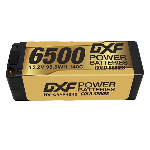 Grafeeni LCG LiPo-akku, 6500mAh kapasiteetti, 140C purkausnopeus,1PCS4S65005MMXT90