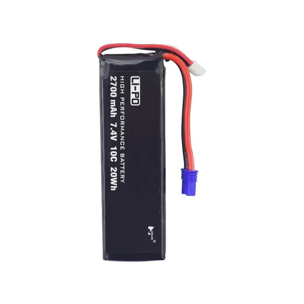 Li-Po-batteri til Hubsan H501S, 2700mAh kapacitet, 10C afladningsrate,1STK Batteri
