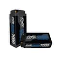 Miniatyrbillede 1 af 2: DXF 2S Shorty LiPo-batteri, 7000mAh kapacitet, 140C afladningshastighed,2PCS2S7000140CT5MM