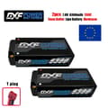 Miniatyrbillede 2 af 2: DXF Lipo-batteri, 6300mAh kapacitet, 130C afladningshastighed,2PCS2S6300130CT5MM