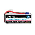 Pikkukuva 1 / 2: HRB Lipo-akku, 22.2V 4000mAh, 60C purkausnopeus,6S 4000mAh EC5 1kpl
