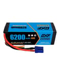 Miniatyrbillede 1 af 2: RC Lipo-batteri, 14,8V 6200mAh, 80C afladningshastighed,2PCS4S620080CEC5