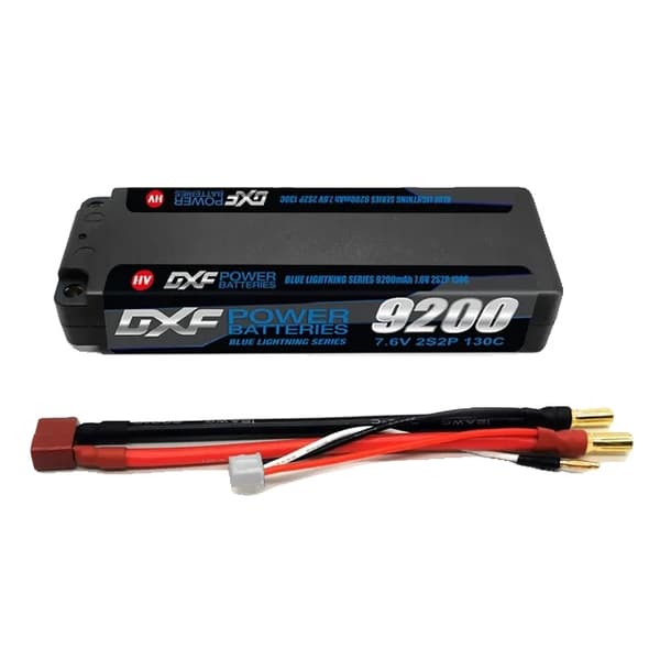 Lipo-akku, suuri kapasiteetti 9200mAh, T-liitin, 2PCS2S9200130CT5MM
