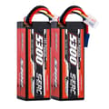 Miniatyrbillede 1 af 2: LiPo-batteri, 5300mAh kapacitet, 100C afladningshastighed,5300-4S100C-EC5-2stk