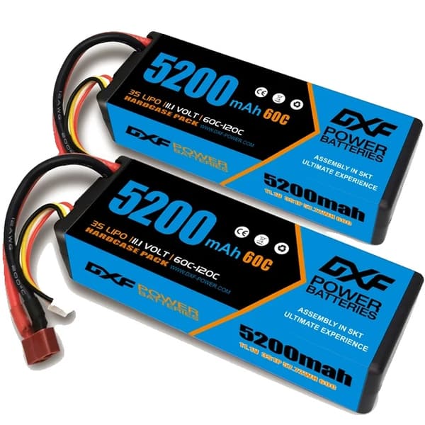 Lipo-akku, 9400mAh kapasiteetti, korkea jännitetuki, 2PCS3S520060CDEANS