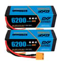 Pikkukuva 1 / 2: Lipo-akku, 9400mAh kapasiteetti, korkea jännitetuki, 2PCS4S620080CXT90