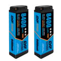 Pikkukuva 2 / 2: Lipo-akku, suuri kapasiteetti 9200mAh, T-liitin, 2PCS2S8400Blue5mmT
