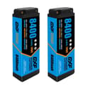 Pikkukuva 1 / 2: Lipo-akku, suuri kapasiteetti 9200mAh, T-liitin, 2PCS2S8400Blue5mmT