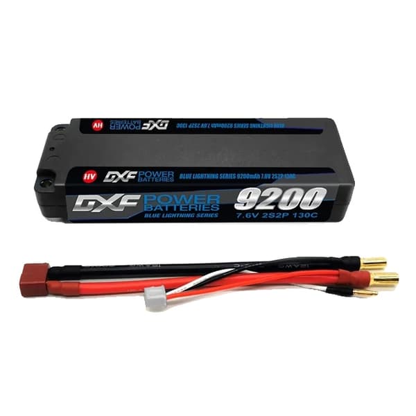 Lipo-akku, suuri kapasiteetti 9200mAh, T-liitin, 4PCS2S9200130CT5MM